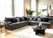 Trixie Charcoal Oversized Sectional in Fabric 9650 by Happy Homes