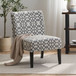 Contemporary Accent Chair With Plush Upholstery