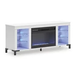 Diana White TV Stand w/ Fireplace 59"L