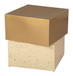 Cinza - Side Table - Gold / Beige