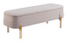 Lebreton - Storage Bench - Oatmeal Beige