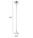 Neutrino - Floor Lamp - Chrome