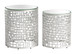 Reden - Side Table (Set of 2) - Silver