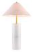Ciara - Table Lamp - Beige / White