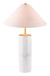 Ciara - Table Lamp - Beige / White