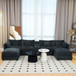 U Shaped Sectional Cloud Couch For Living Room