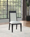 Brookmead - Dining Side Chair (Set of 2) - Ivory / Black