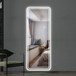 Full Length Floor Mirror LED Whole Body Mirror, Wall Mounted Hanging Mirror With Lights, Makeup Vanity Mirror, Bedroom Full Size Body Mirror With Dimming & 3 Color Modes - Clear