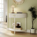 Demi Lune - Console Table With 2 Storage Drawers
