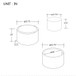 Nesting Ottomans, Round Coffee Table & Bench With Tray (Set of 2)
