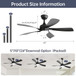 Ceiling Fan & DC Motor And Integrated Light