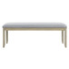 Carena - Upholstered Top Bench - Brown