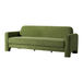 Werts Modern 84" Curved Chenille Sofa