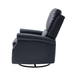Jazm Faux Leather Swivel Rocker Manual Recliner