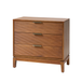 Peter 3-Drawer 28 in. W Nightstand with Charging Station