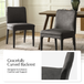 Perry Faux Leather Dining Chair (Set of 2)