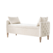 Reg 59 in. Bench with Solid Wood Legs