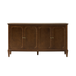 Pam 58 in. Wide 4 Door Wood Sideboard with Adjustable Shelves