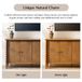 Alex Transitional Solid Wood 63"Wide 4 Door Sideboard