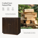 Bonnot 32 in. Tall 2-Door Wood Accent Cabinet with Adjustable Shelf