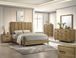 Nyomi Bedroom Set in Light Brown B4920-22 by Crown Mark