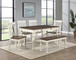 Joanna - Dining Set With Two Tone Table