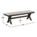 Riverdale - Bench - Black