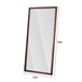 Full-Body Floor Mirror With Frame