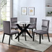 Amalie - 5 Piece Dining Set - Black
