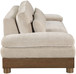 Turin - Chenille Fabric Upholstered Modular Sectional - Taupe