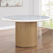 Colvin - Round Dining Table With Marble Top