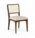 Atrium - Upholstered Seat Dining Chair With Brushed Brown Base (Set of 2)