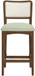 Atrium - Counter Stool With Brushed Brown Base (Set of 2)