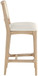Atrium - Counter Stool With Brushed Natural Base (Set of 2)