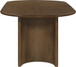 Caldra - Oak Veneer And Solid Wood Dining Table