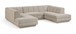 Modari - Sectional - Beige