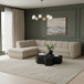 Modari - Sectional - Beige