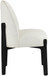 Torino - Upholstered Dining Chair With Brushed Black Base (Set of 2)