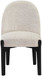 Torino - Upholstered Dining Chair With Brushed Black Base (Set of 2)