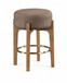 Torino - Backless Counter Stool With Brushed Brown Base (Set of 2)