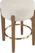 Torino - Backless Counter Stool With Brushed Brown Base (Set of 2)