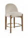 Torino - Counter Stool With Brushed Brown Base