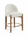 Torino - Counter Stool With Brushed Brown Base