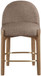 Torino - Counter Stool With Brushed Brown Base