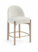 Torino - Counter Stool With Brushed Natural Base