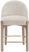Torino - Counter Stool With Brushed Natural Base