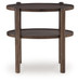 Wiattbury - Accent Table - Gray Brown