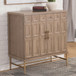 Arun - 2-Door Accent Cabinet - Light Brown