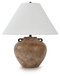 Ferrilby - Poly Table Lamp - Antique Beige