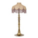 Buchanan - Jute Fringed Scalloped Table Lamp - Pink